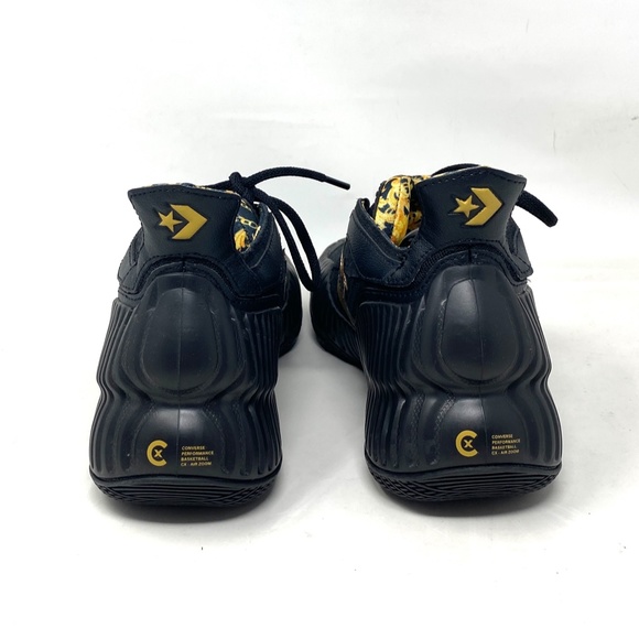 Converse BB Prototype CX Gold Black Mesh Women's Mid Basketball Sneakers A02515C - Picture 7 of 11